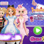 Blonde Princess Wonderland Spell Factory
