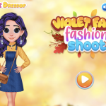 Violet Fall Fashion Shoot