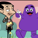 When Mr Bean meet Grimace