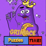 Grimace Puzzles Time