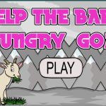 Help The Baby Hungry Goat