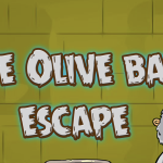White Olive Baboon Escape