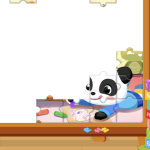 Jigsaw Puzzle: Baby Panda Play Time